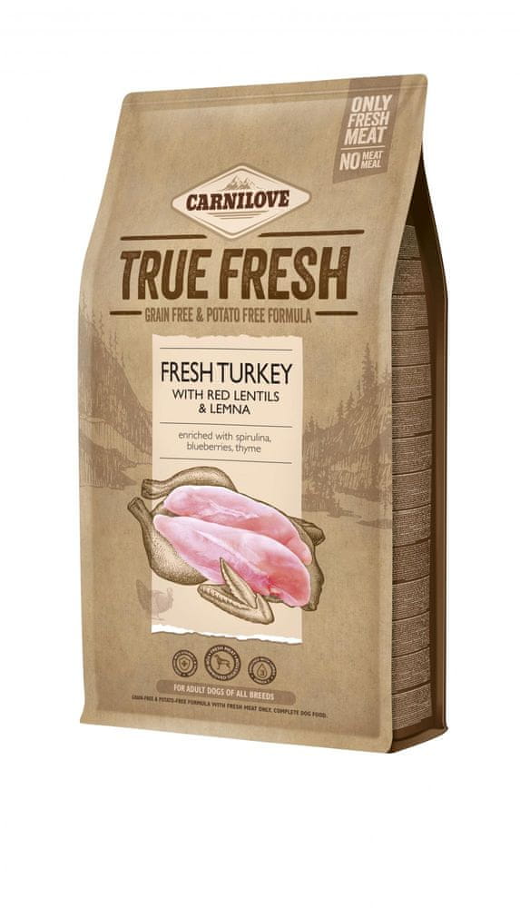 Carnilove True Fresh TURKEY for Adult dogs 4 kg